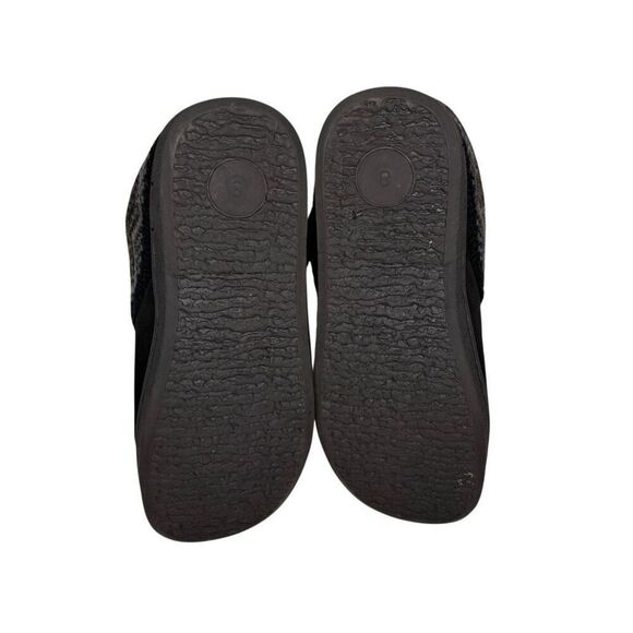 Clarks Sweater Scuff slipper in black - 8 - Picture 5 of 6